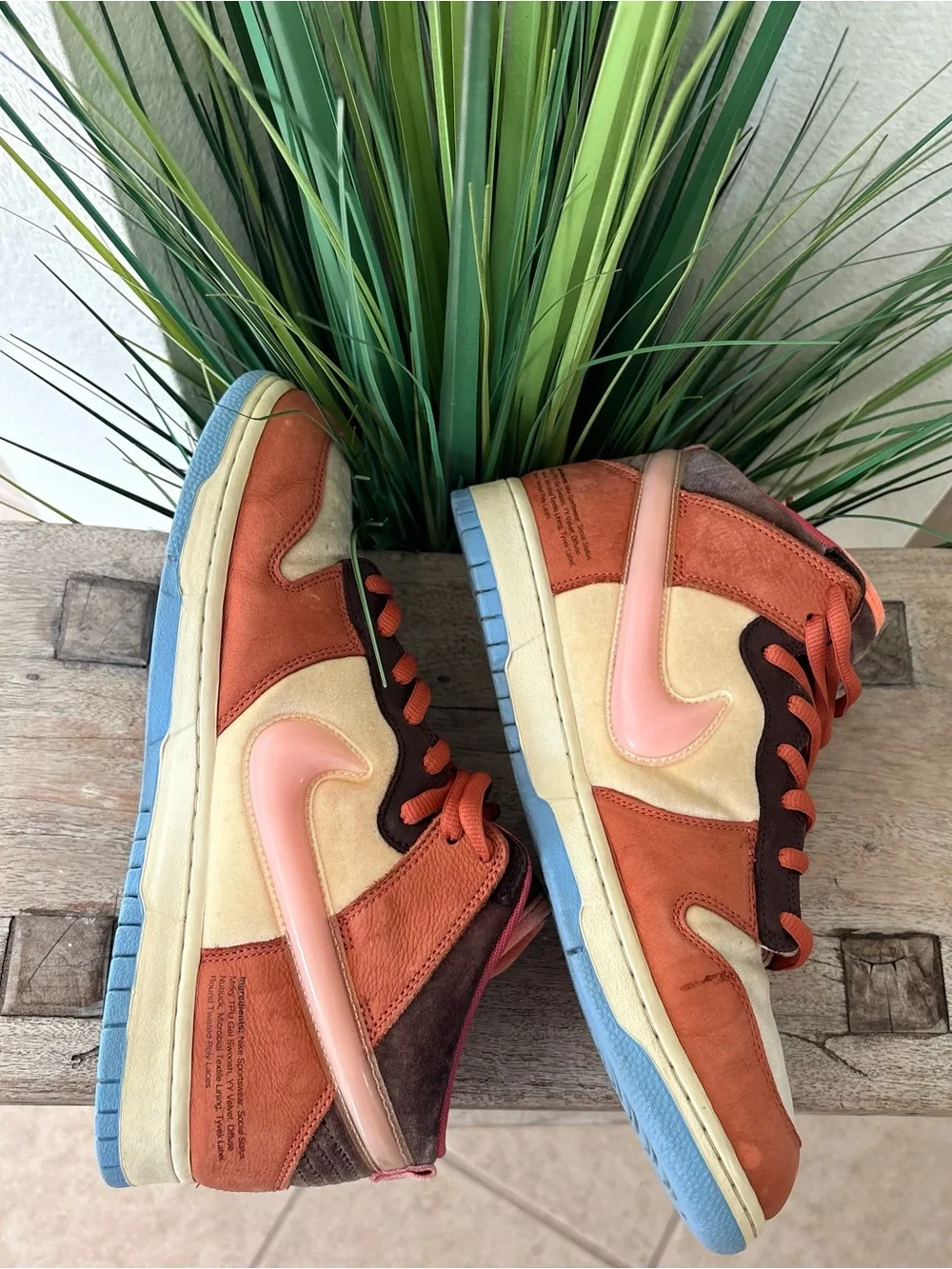 Nike Dunk Mid Social Status Chocolate Milk Sneakers